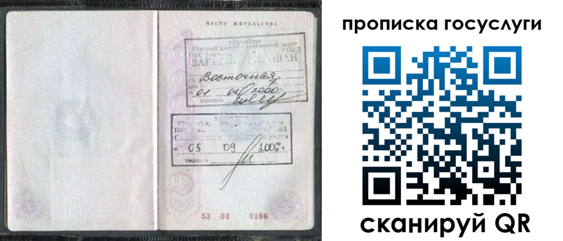 временная регистрация для школы в Белой Калитве
